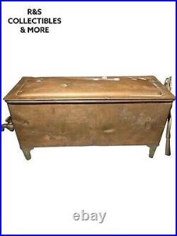 Vintage Copper & Brass Medical Sterilizer, It's 13.5 Long. Weighs 6.13 Pounds