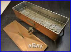 Vintage Copper Sterilizer Medical Equipment