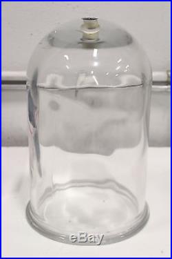 Vintage Corning Pyrex Dome Bell Jar with Opening at the Top 15 Tall Lab Glass