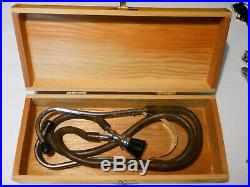 Vintage Cottrell Doctor's Stethoscope BAKELITE Antique Medical Equipment