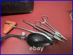 Vintage Country Doctors Bag With Vintage Equipment