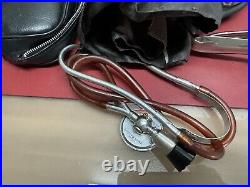 Vintage Country Doctors Bag With Vintage Equipment