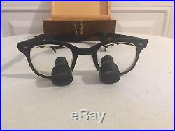 Vintage Custom Made Loupe Binocular Medical Surgical Magnifying Glasses
