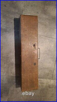 Vintage Cystoscope Medical Device in Wooden Box