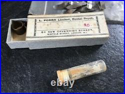 Vintage Dental Equipment Collection Joblot Includes Ash, L. Porro Ltd of London