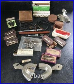 Vintage Dental Equipment Collection Joblot Includes Ash, L. Porro Ltd of London
