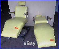 Vintage Dentist Chair Chairs Yellow