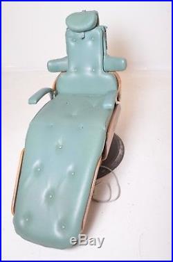 Vintage Dentist Chair The Chairman Model CM by Pelton & Crane (Black Cord)