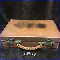 Vintage Doctors First Aid Case Complete With Vintage Equipment