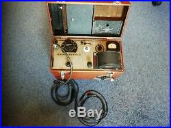 Vintage ECG machine WW2 vintage medical equipment