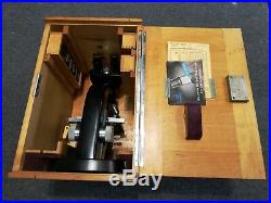 Vintage Ernst Leitz Wetzlar Binocular Microscope 4 Objectives