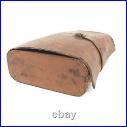 Vintage First Aid Case Tan Brown Leather Retro Medical Collectable 32036 CP