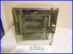 Vintage Fisher Scientific Medical Laboratory Display Cabinet with Shelf