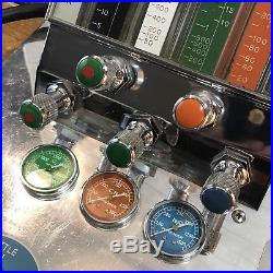 Vintage Foregger Anesthesia Model E Control Unit Gas Flowmeters