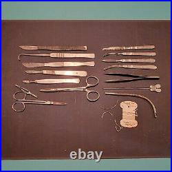 Vintage Funeral Home Embalming Medical Equipment Tools