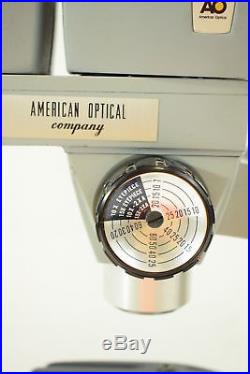 Vintage GIA GEM Mark V Gemolite 6610 American Optical Company Dual-Set Optics