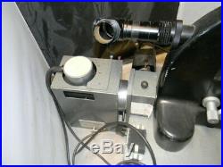 Vintage German E Leitz Wetzlar Ortholux Trino Microscope Ortholux Bausch $ Lomb