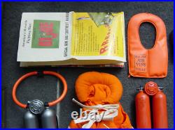 Vintage Gi Joe w Footlocker Medic Deep Sea Diver Soldier Marine equip