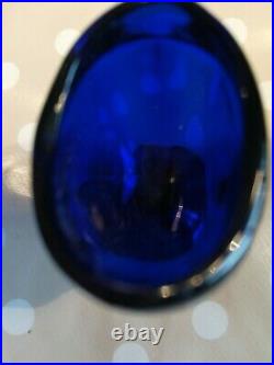 Vintage Glass Colbert Blue Eye Wash Cup. Medical. British Made/2