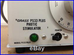 Vintage Grass Instrument Co, PS33 Plus Photic Stimulator, fully tested & working