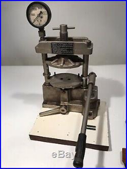 Vintage Hanau Varsity Dental Lab Hydraulic Press Dentist Dentures Tool 15.5