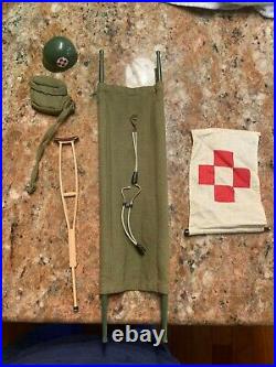 Vintage Hasbro Gi Joe Action Marine Medic Equipment