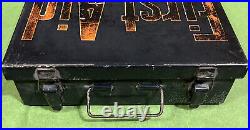 Vintage Heavy Steel Case AMERICAN OPTICAL FIRST AID KIT