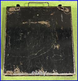 Vintage Heavy Steel Case AMERICAN OPTICAL FIRST AID KIT