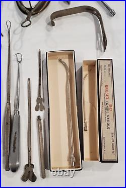 Vintage High Quality Medical Gynecological Surgical Tools Instruments Lot 40+pcs