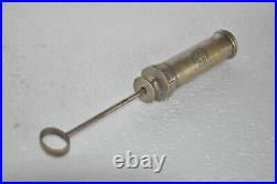 Vintage J. Weiss & Son Ad Brass Medical Instrument, London Vintage J. Weiss & Son Ad Brass Medical Instrument, London