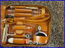 Vintage LOMIST POCKET MEDKIT Travel Medical Kit in Leather Case