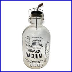 Vintage Large 12 Gomco Surgical Buffalo NY Glass Vacuum Bottle 2600ml Part 502