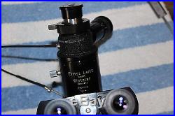 Vintage Leitz Ortholux Microscope Trinocular Head 1.25x/170 1x infinity with Eye