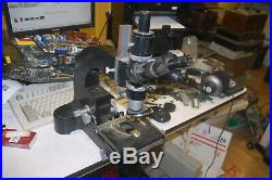 Vintage Leitz Ortholux Trinocular Polarizing Microscope withmany arcane functions