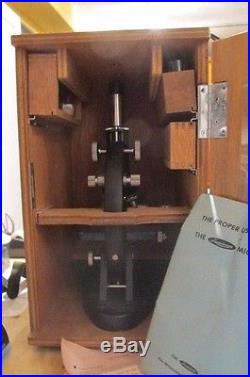 Vintage Lumiscope Laboratory Scientific Medical Microscope F710102