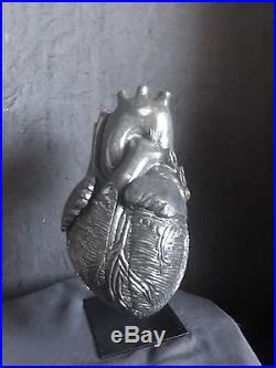 Vintage Marble Anatomical Heart Model Oddities