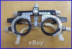 Vintage Marco Optical Optometrist Perimeter Trial Lens Set Complete 227 Lenses