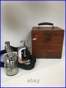 Vintage Medical Doctors Surgical Anaesthetist Equipment Trilene