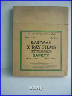 Vintage Medical Equipment, 8 X 10 Eastman X-ray Films Un-opened New-old Stock