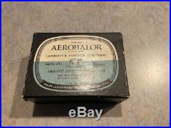 Vintage Medical Equipment Aerohalor by Abbott. In Original Box