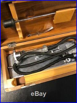 Vintage Medical Equipment B-D JARCHO PRESSOMETER ORIGINAL Wood Case And Box