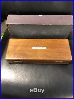 Vintage Medical Equipment B-D JARCHO PRESSOMETER ORIGINAL Wood Case And Box