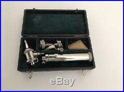 Vintage Medical Equipment / French Chopelin Otoscope / Ophthalmoscope