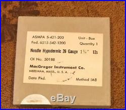 Vintage Medical Equipment MacGregor Instruments Hypodermic Needle