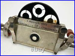 Vintage Medical Equipment Spiegel-Condensor Microscope parts in original case