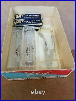 Vintage Medical Equipment Two 5CC DUBER Glass Syringes with Extras