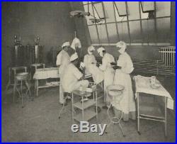 Vintage Medical Hospital Treatment Equipment Ward A4 Poster Picture Print
