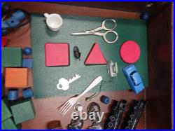 Vintage Medical Industrial Equipment For Measuring Intelligence Old Antique Toy Vintage Medical Industrial Equipment For Measuring Intelligence Old Antique Toy