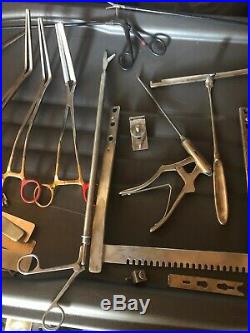 Vintage Medical Instrument Equipment Lot Mueller Ruggles Richard & More