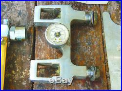 Vintage Medical Parts Equipment Gauge Clips Valves Steam Old Anesthesia Cart AG